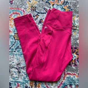 Fabletics berry leggings, size S